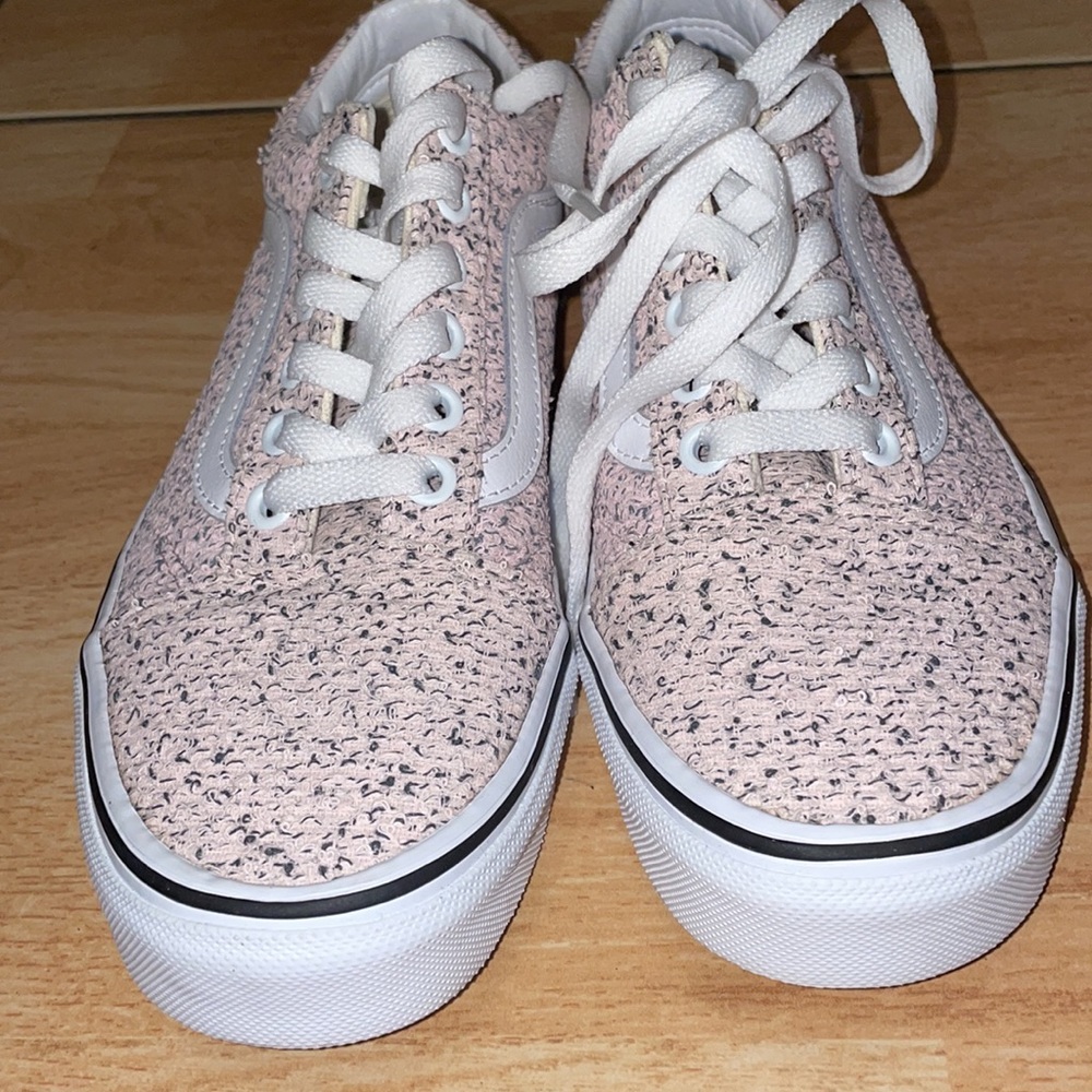 Pink Textured Vans - Picture 5 of 7